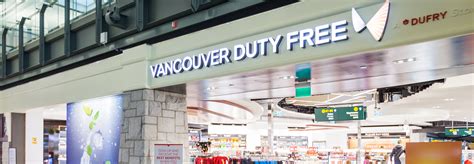 vancouver airport duty free chanel|yvr flights duty free.